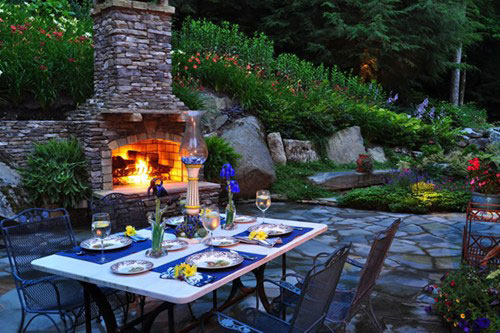 Maintain Outdoor Fireplaces