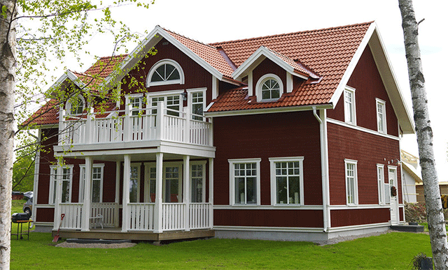 Horizontal Siding Farmhouse Exterior