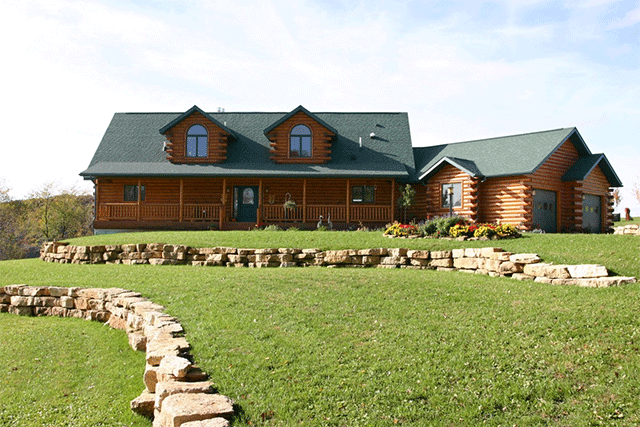 Wood Accent modern farmhouse style exterior