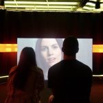 couple watching dish tv